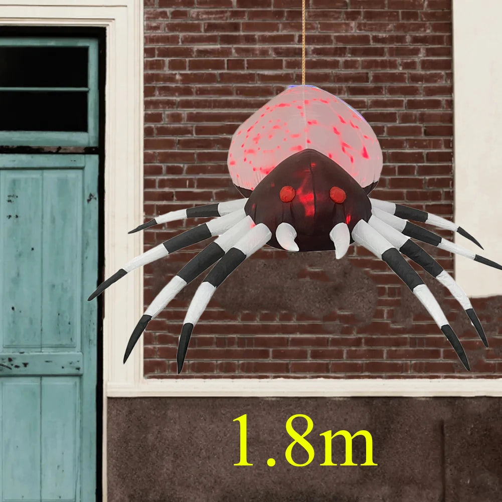 Halloween Inflatable Decoration Courtyard Prop Built-In LED Lights Inflatable Model Outdoor Ornament Party New Year Garden Decor