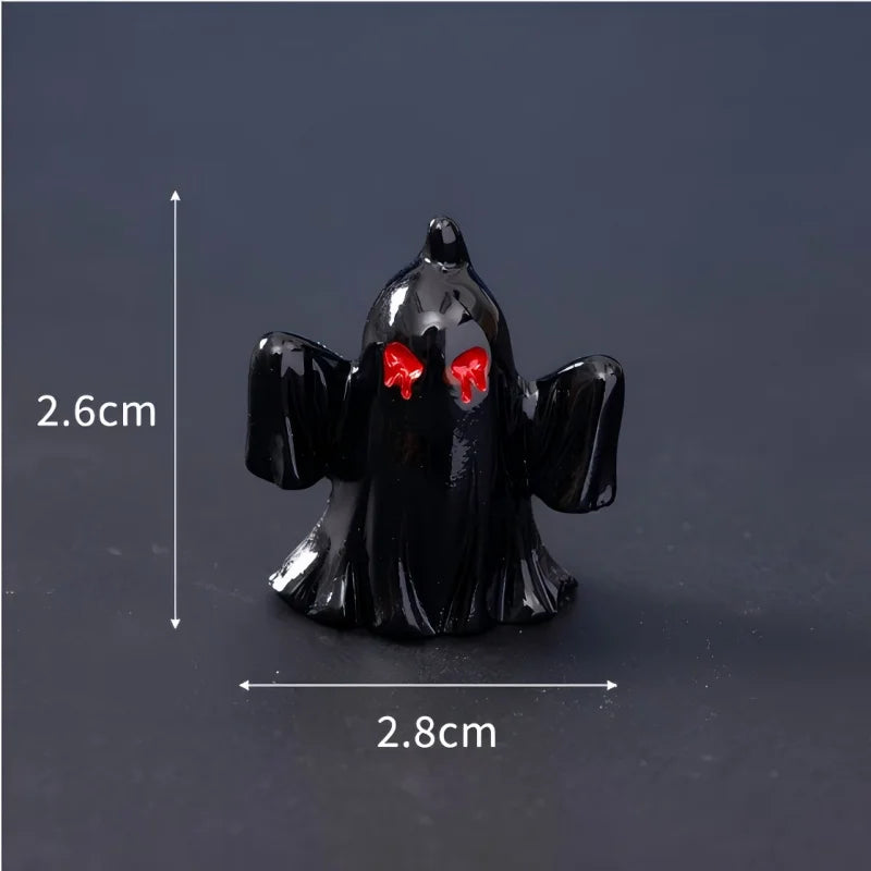 Halloween Small Ornament Skull Mummy Resurrection Ghost Festival Horror Resin Ornament Home Desktop Creative Decoration Supplies