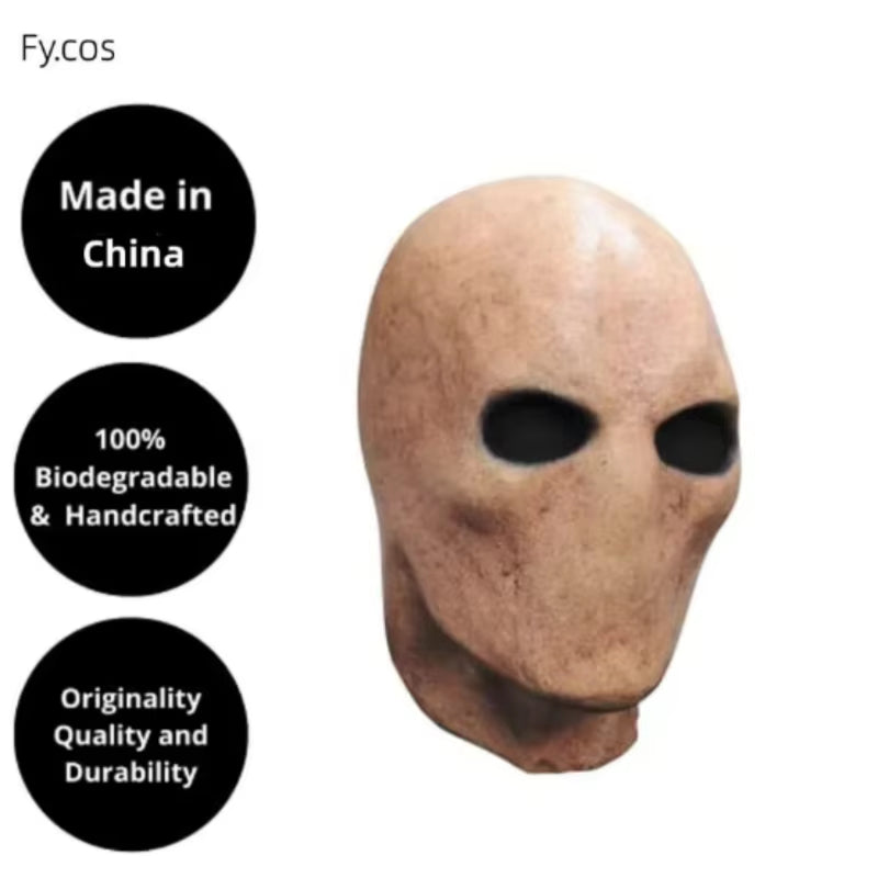 Halloween Faceless Man Mask Devil Full Face Latex Scary Headcover for Men Creepy Horror Carnival Cosplay Costumes for Adults