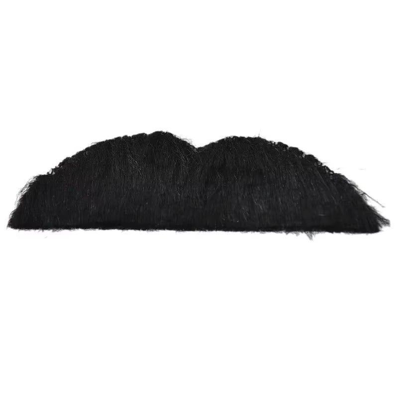 6/12Pcs Self Adhesive Fake Beard Mustaches Mexican Fiesta Party Supplies Halloween Christmas Costume Fake Mustaches Sticker