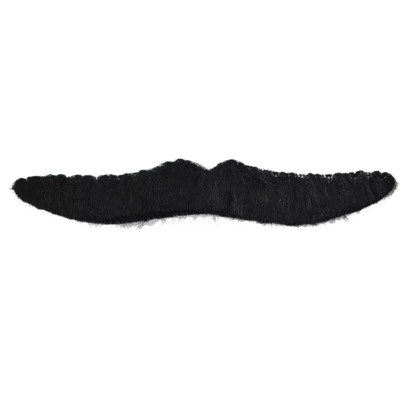 6/12Pcs Self Adhesive Fake Beard Mustaches Mexican Fiesta Party Supplies Halloween Christmas Costume Fake Mustaches Sticker