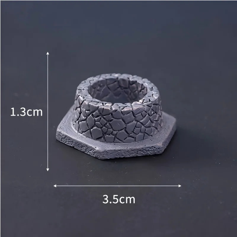 Halloween Small Ornament Skull Mummy Resurrection Ghost Festival Horror Resin Ornament Home Desktop Creative Decoration Supplies