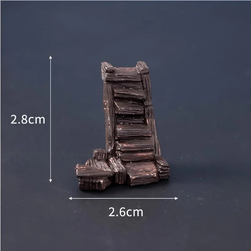 Halloween Small Ornament Skull Mummy Resurrection Ghost Festival Horror Resin Ornament Home Desktop Creative Decoration Supplies