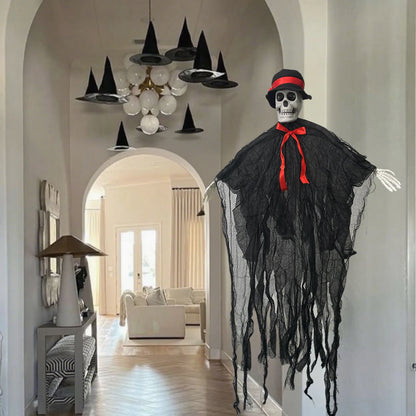 1PCS Halloween Skeleton Ghost Decoration Ghost with Halloween Decoration for Halloween Party Home Indoor Outdoor Use in Gardens