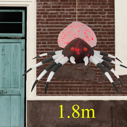 Halloween Inflatable Decoration Courtyard Prop Built-In LED Lights Inflatable Model Outdoor Ornament Party New Year Garden Decor