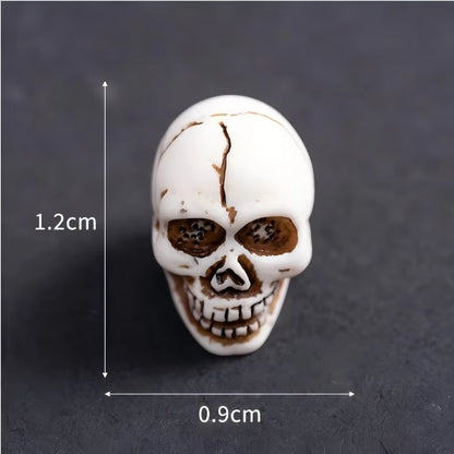 NEW Halloween Miniatures Figure Skull Ghost Decoration Resin Micro Landscape Pumpkin Halloween Party Decoration Home Office Gift