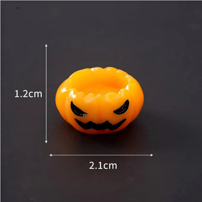 Halloween Small Ornament Skull Mummy Resurrection Ghost Festival Horror Resin Ornament Home Desktop Creative Decoration Supplies