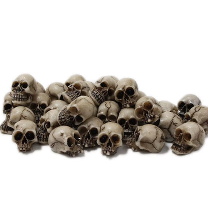 NEW Halloween Miniatures Figure Skull Ghost Decoration Resin Micro Landscape Pumpkin Halloween Party Decoration Home Office Gift
