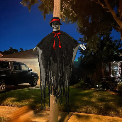 1PCS Halloween Skeleton Ghost Decoration Ghost with Halloween Decoration for Halloween Party Home Indoor Outdoor Use in Gardens