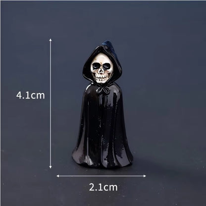 NEW Halloween Miniatures Figure Skull Ghost Decoration Resin Micro Landscape Pumpkin Halloween Party Decoration Home Office Gift