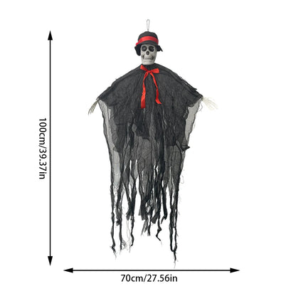 1PCS Halloween Skeleton Ghost Decoration Ghost with Halloween Decoration for Halloween Party Home Indoor Outdoor Use in Gardens