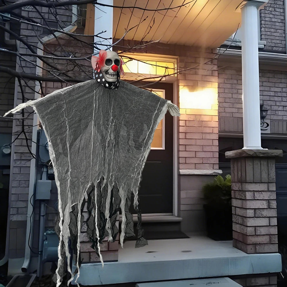 1PCS Halloween Skeleton Ghost Decoration Ghost with Halloween Decoration for Halloween Party Home Indoor Outdoor Use in Gardens