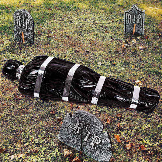 Halloween Dead Props Outdoor Scary Dead Victim Prop the Terror Creepy Haunted House Fake Corpse