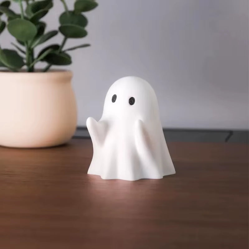 NEW Halloween Miniatures Figure Skull Ghost Decoration Resin Micro Landscape Pumpkin Halloween Party Decoration Home Office Gift