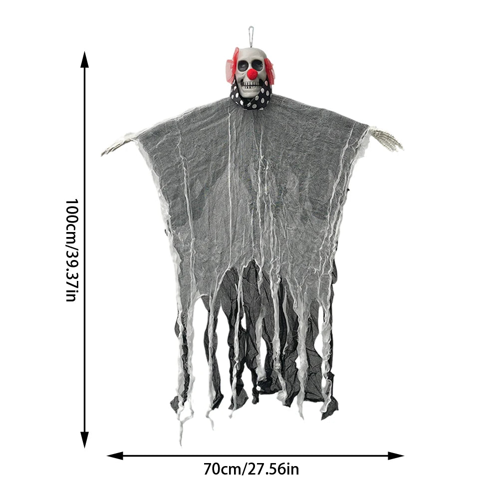 1PCS Halloween Skeleton Ghost Decoration Ghost with Halloween Decoration for Halloween Party Home Indoor Outdoor Use in Gardens