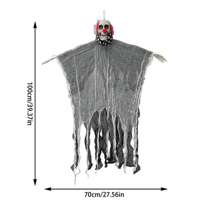 1PCS Halloween Skeleton Ghost Decoration Ghost with Halloween Decoration for Halloween Party Home Indoor Outdoor Use in Gardens