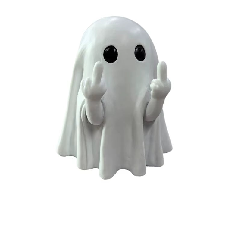 NEW Halloween Miniatures Figure Skull Ghost Decoration Resin Micro Landscape Pumpkin Halloween Party Decoration Home Office Gift